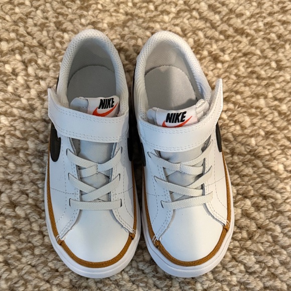 NWT Nike Court Legacy Toddler Sneakers 9C black and white - Picture 3 of 5